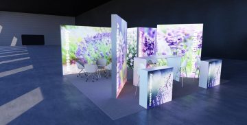 LED-Illuminated Aluminium Frame Booths with Fabric Branding – Shine at Every Event LED-Illuminated Aluminium Frame Booths with Fabric Branding – Shine at Every Event