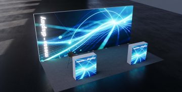 LED-Illuminated Aluminium Frame Booths with Fabric Branding – Shine at Every Event LED-Illuminated Aluminium Frame Booths with Fabric Branding – Shine at Every Event